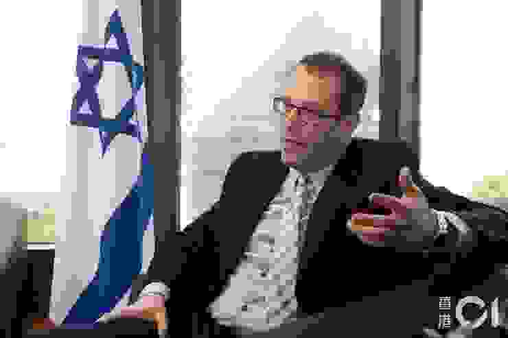 以色列駐港總領事藍天銘。（羅君豪攝/資料圖片）