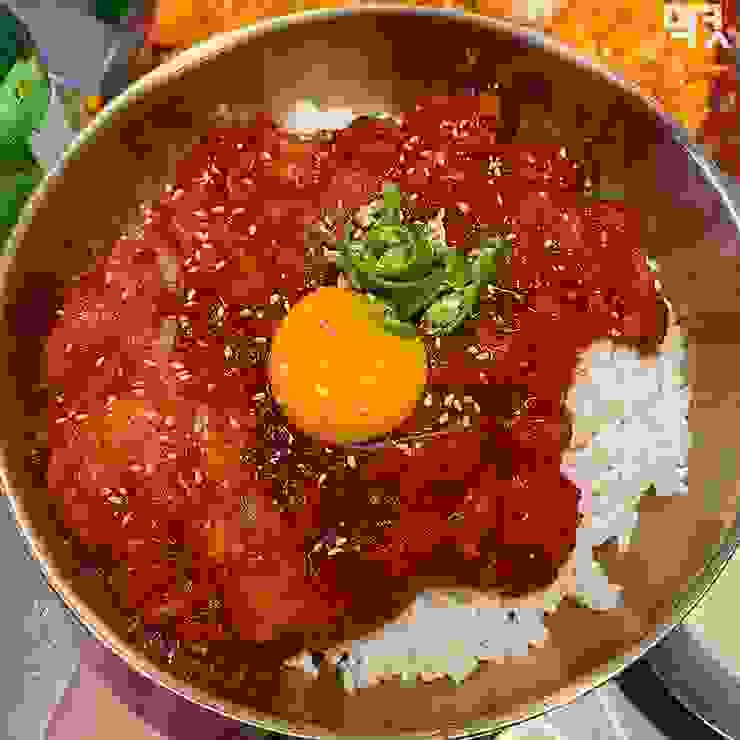 洋釀花蝦拌飯(양념꽃새비빔밥) | 圖片來源 NAVER地圖店家登錄