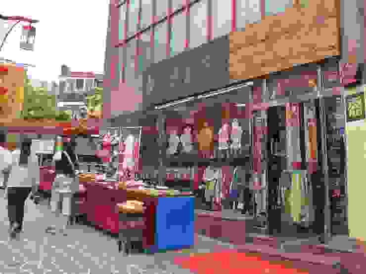 唐人街上銷售旗袍的商店