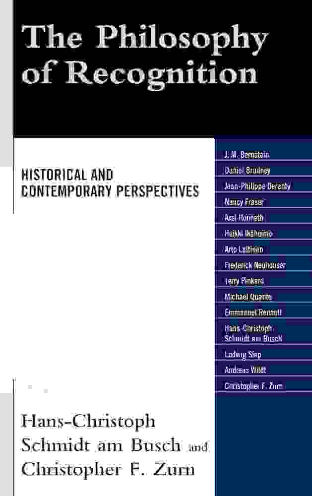 The Philosophy of Recognition: Historical and Contemporary Perspectives 這本書收錄霍奈特的＜重新定義工作與認可＞
