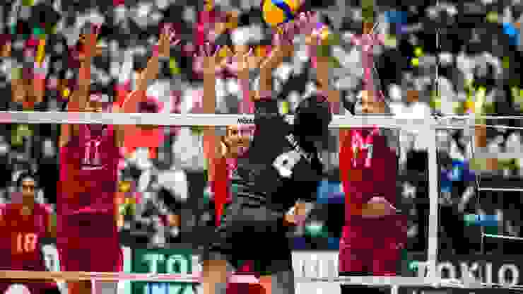 日本男排叩關巴黎奧運（圖片來源：FIVB官網）
