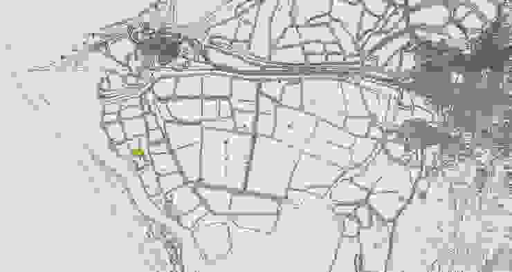 在日治二萬五千分之一地形圖(1920s)上可見呈現稜堡外觀的舊砲台(橘色圖釘點)