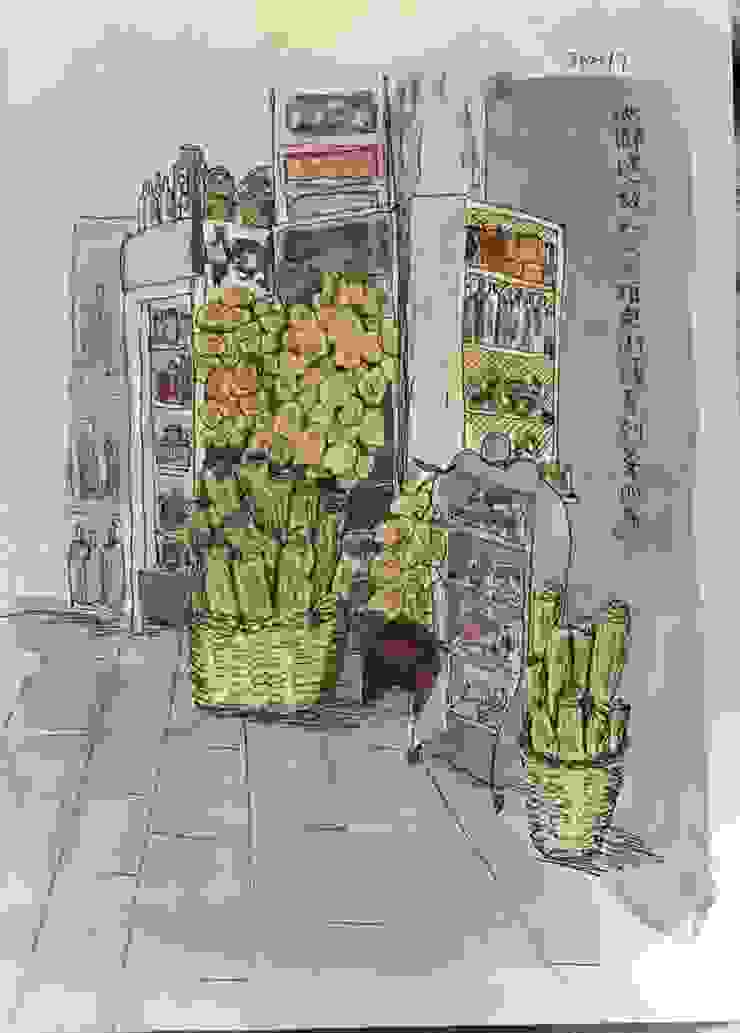 雅典雜貨店賣的菜瓜布有好多種