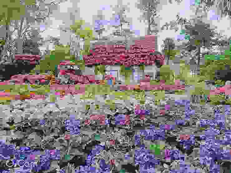 滿開的繡球花園區