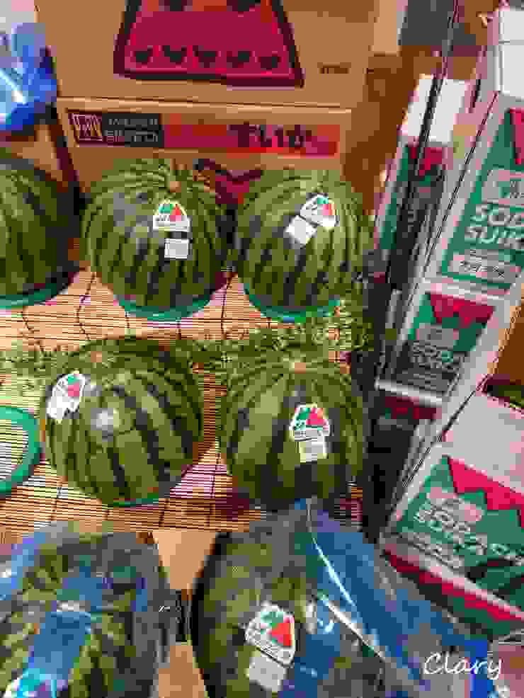 超市裡的西瓜