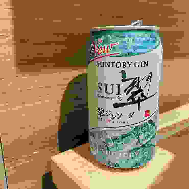 品名：翠 SUI GIN & SODA 製造商：SUNTORY 酒精濃度：7%