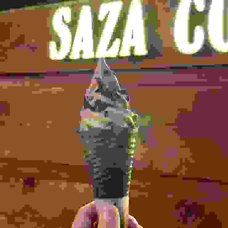 SAZA 的咖啡霜淇淋好好吃