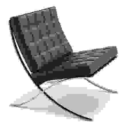 密斯凡德羅設計的皮革躺椅