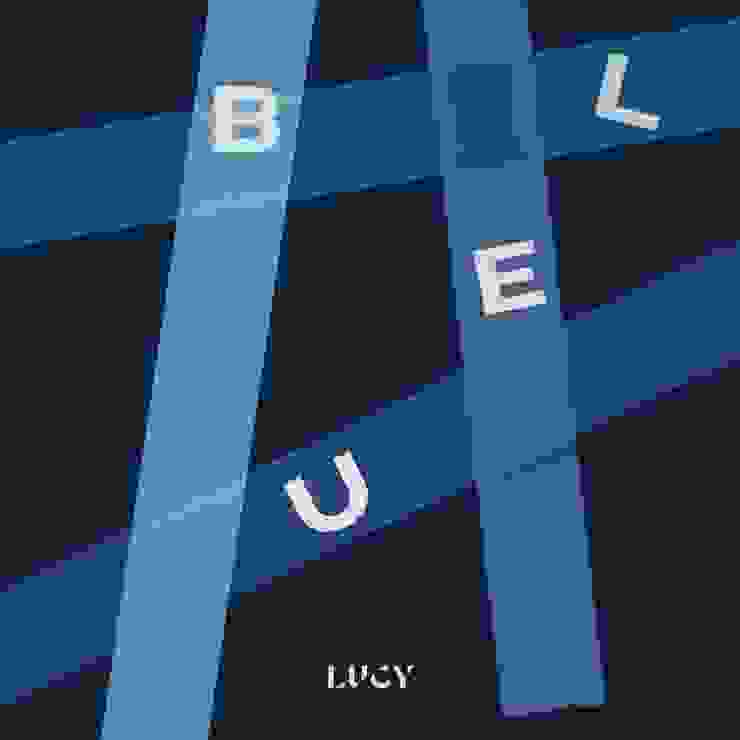LUCY 第二張 EP《BLUE》專輯封面。圖片來源：Bugs