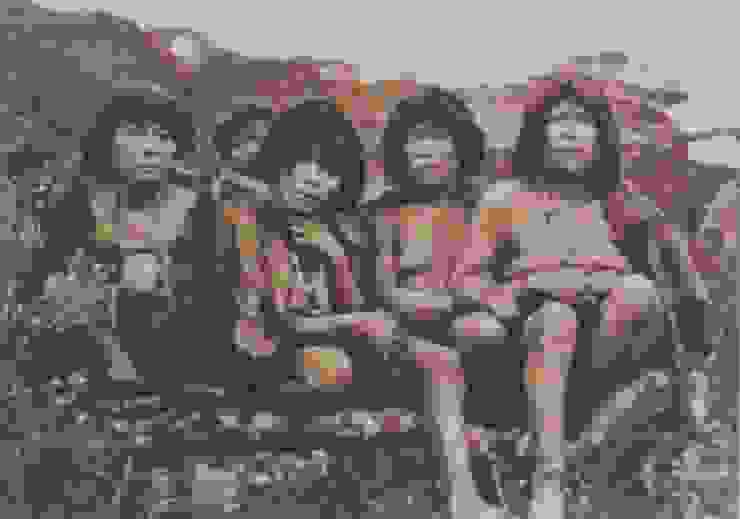 火地島原住民雅甘人，攝於1883年。