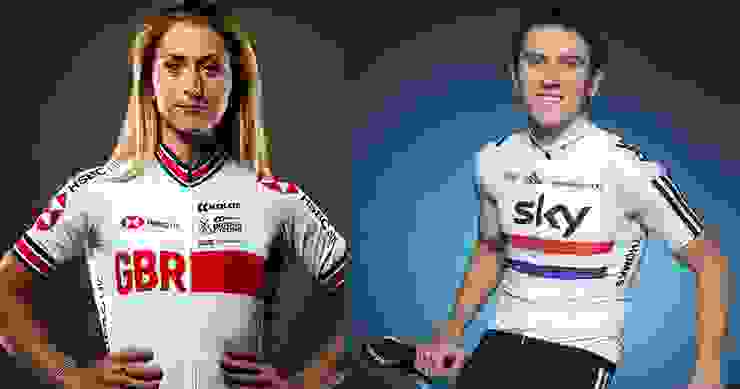 英國女子單車手Laura Kenny和英國自由車運動員Geraint Thomas