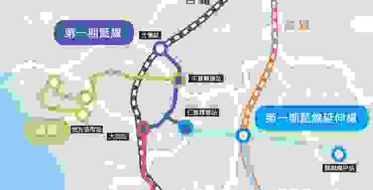 圖1 捷運整體規劃 (台南市捷運工程處)