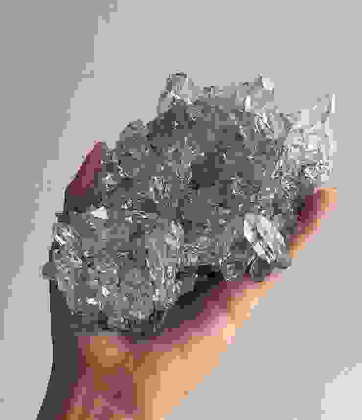 東京礦展上看到的來自Manihar的水晶，晶體非常透亮