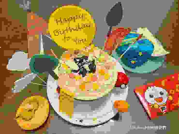 精靈寶可夢生日蛋糕 敲敲蛋糕 這不是翻糖因翻糖不好吃 dessert365 (4).jpg