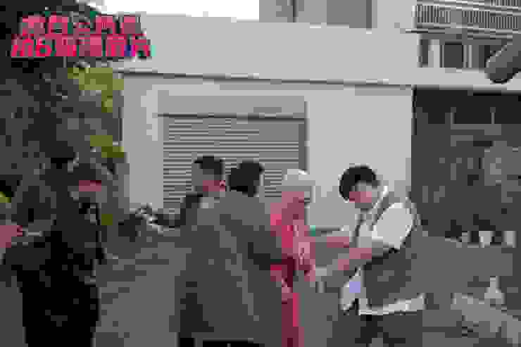 粉紅色衣服的奶奶，跟家人共同歡樂拍片。( Source : 官方紀錄片粉專 )