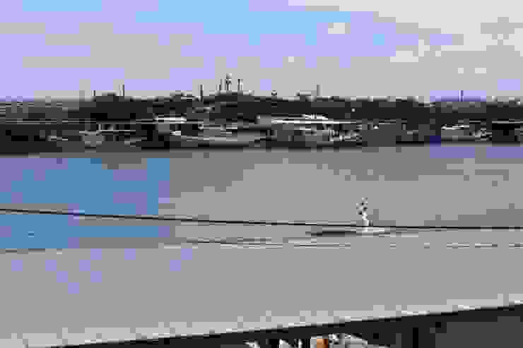 彌陀漁港的漁船停靠區域