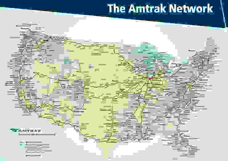 美國國家鐵路 Amtrak 網絡