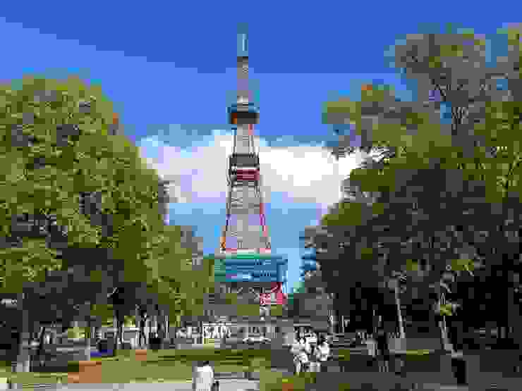大通公園及札幌電視塔是札幌必來的景點