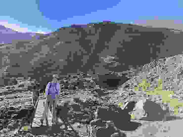 要開始第二段 Soda Springs To South Crater 的爬坡路線了