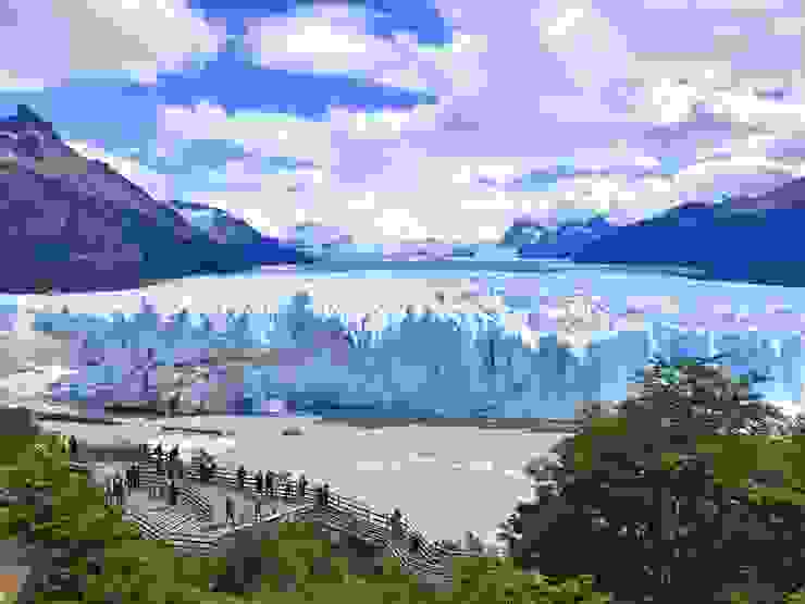 冰川國家公園的Perito Moreno冰川，El Calafate，阿根廷。