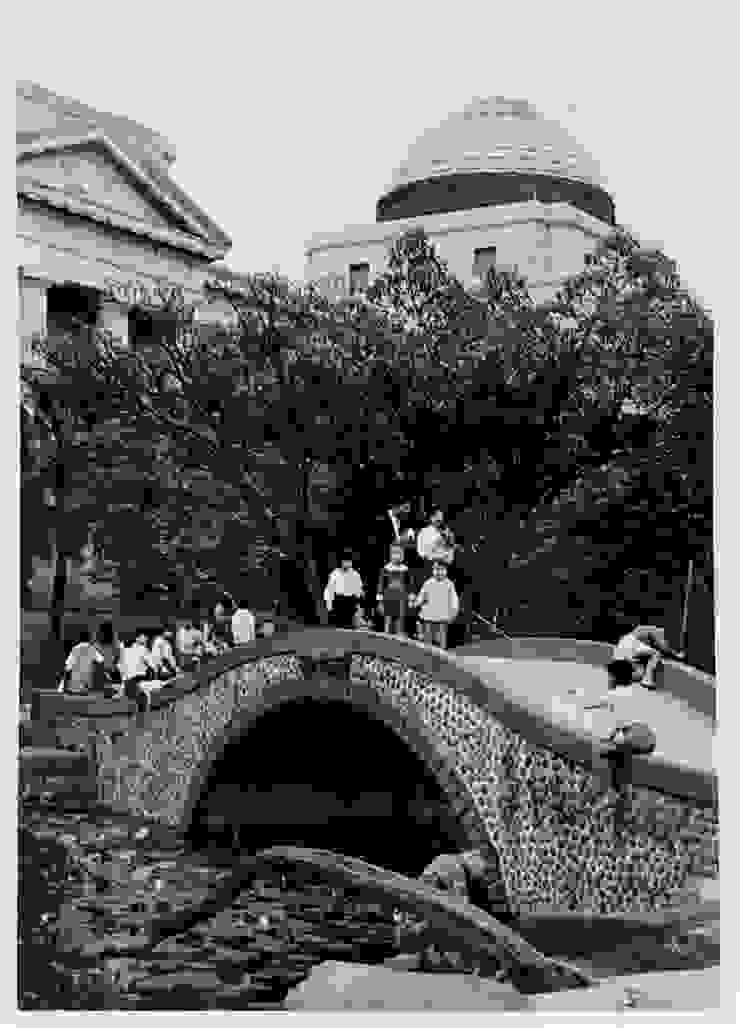 新公園石拱橋的昨日。1967/11/19。