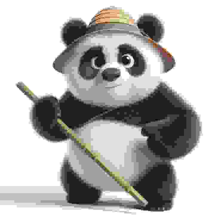 3D panda 