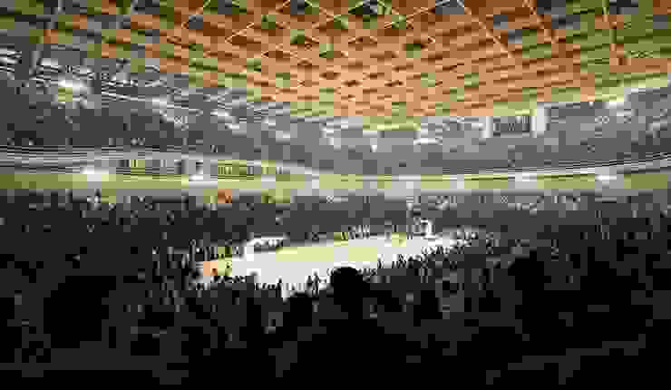 台中巨蛋用途可當作國際運動賽事，以及室內大型展演。圖源：台中市政府