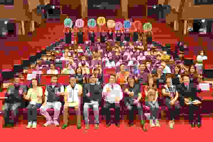 圖三、臺南市長黃偉哲、議員與來賓們共同出席開訓典禮
