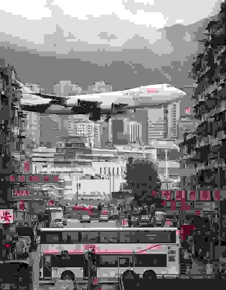 90年代的香港九龍城（網路歷史資料）
