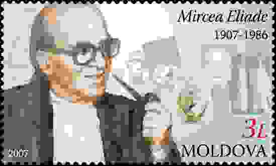 摩爾多瓦郵票上的伊利亞德