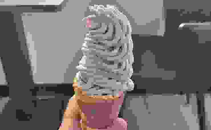 這是我覺得最特別的霜淇淋形狀