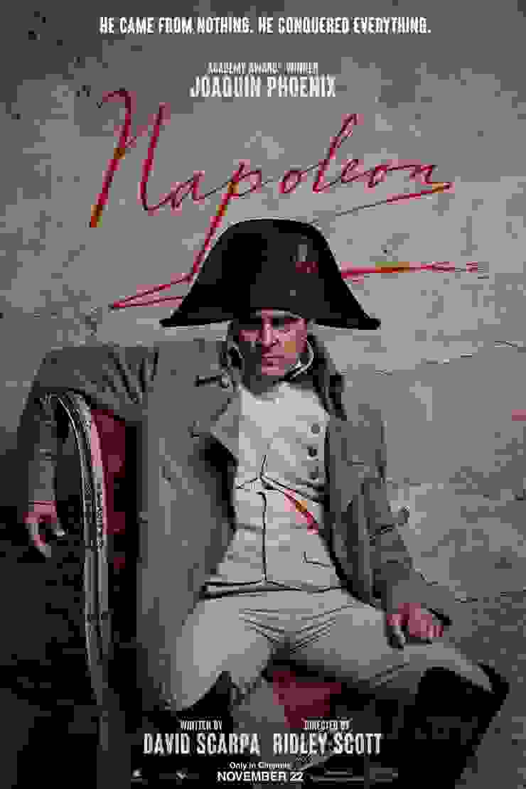 《拿破崙》電影海報（圖片來源：索尼影業）