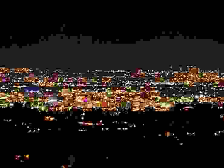 天文台外俯視洛杉磯夜景