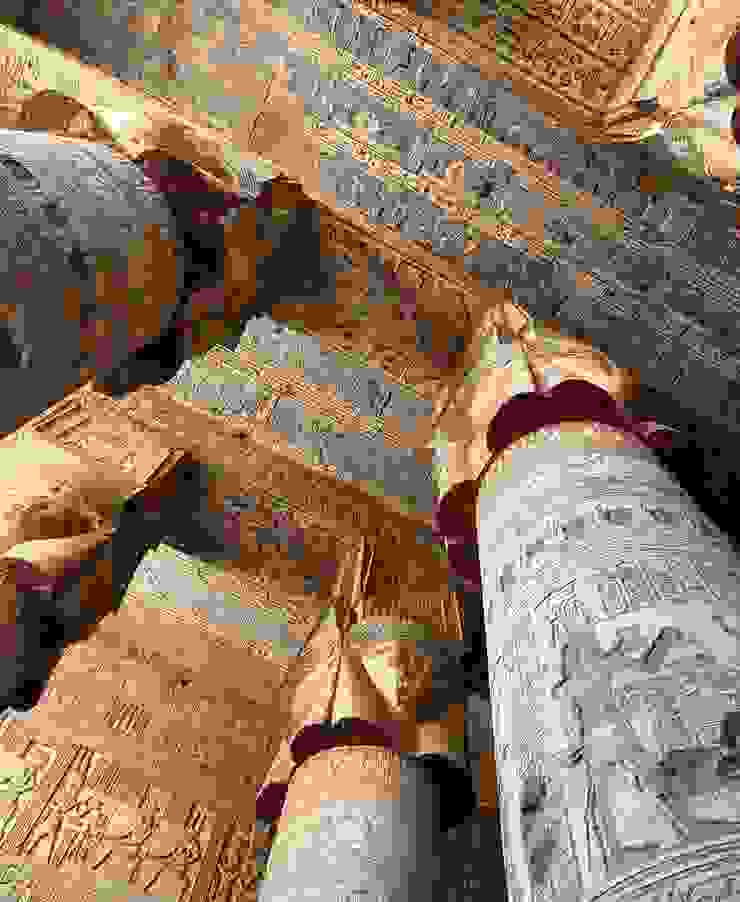 精緻細膩、色澤鮮艷，時間彷彿不曾移動，雞皮疙瘩巨美-Dendera Temple(丹德拉神廟)-