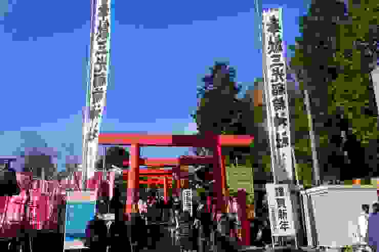神社入口，往上走就會到達犬山城