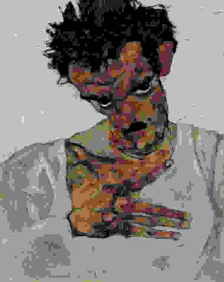 Egon Schiele 自畫像