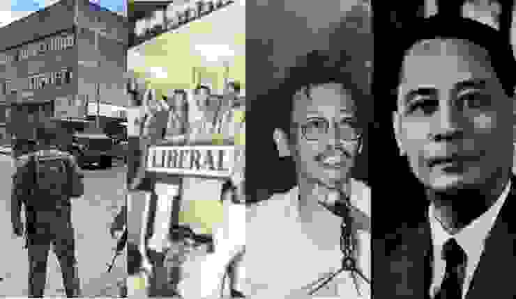 1971年，馬尼拉米蘭達廣場爆炸案，也是老馬宣布「戒嚴令」的開始。