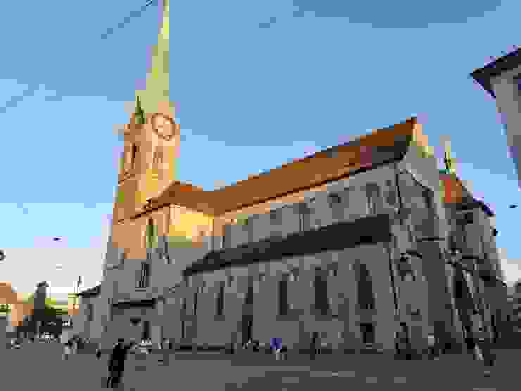 蘇黎世聖母大教堂Fraumünster，開頭的影片裡有教堂看點