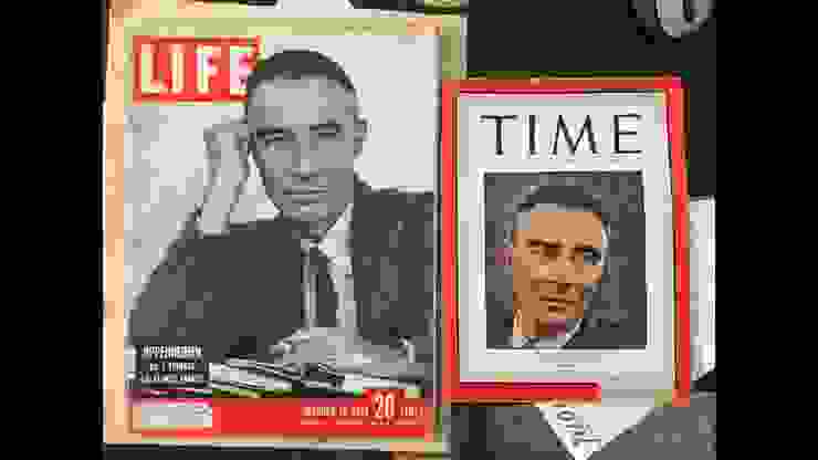 奧本海默於1948年登上《時代》和《生活》雜誌封面
