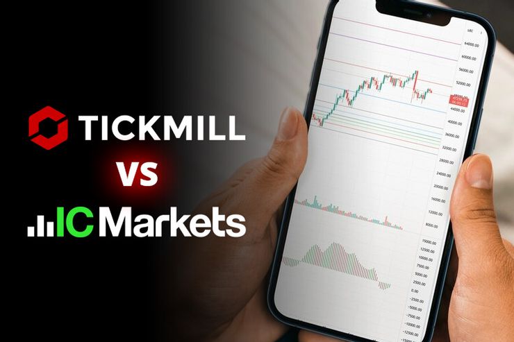 交易应用程序比较：Tickmill vs IC Markets