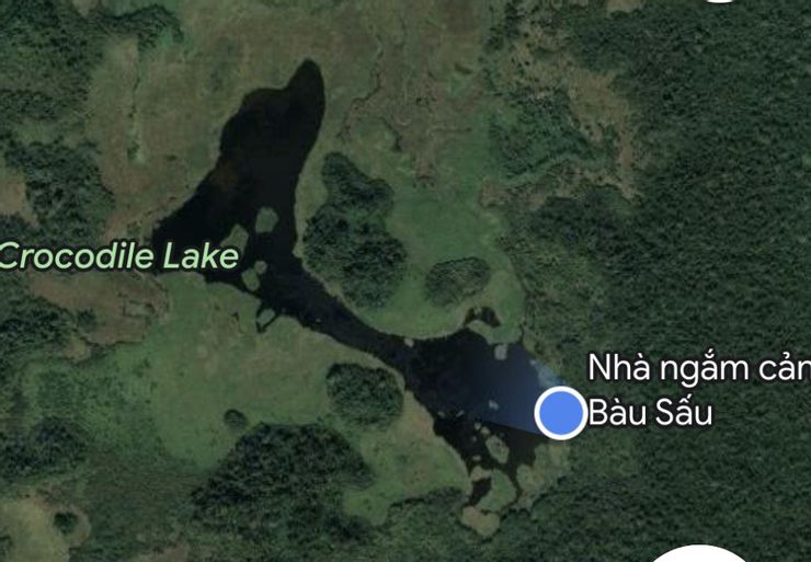 地圖上沒有路的Bau Sau濕地