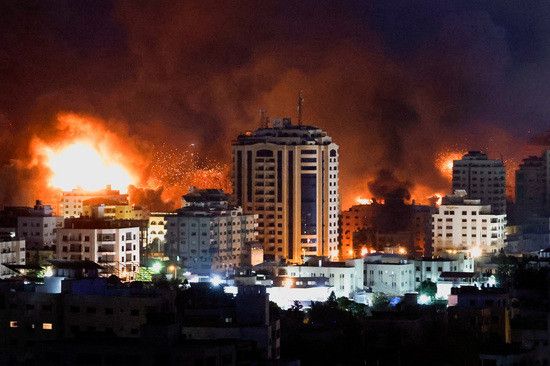 以色列遭受哈瑪斯武裝分子突襲〈法新社〉