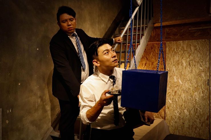 品劇場製作《食物升降機》，劇照由品劇場提供 拍攝：劉妤萱、蔡其翰