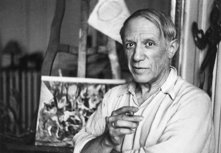 畢卡索 Pablo Picasso｜圖片來源：Bettmann/Getty Images。