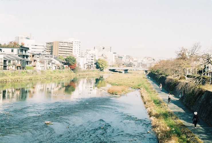 攝於京都鴨川