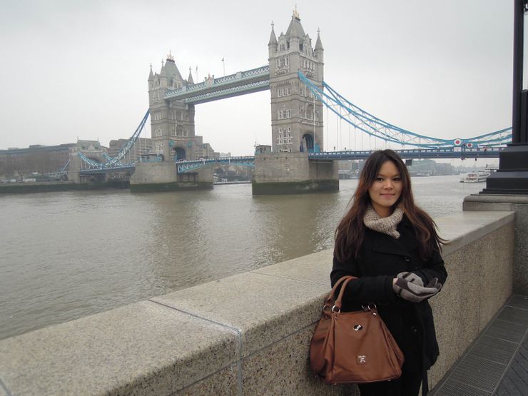 2012年在倫敦 tower bridge