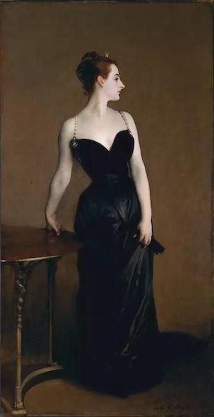 約翰．薩金特畫作 ”Madame Pierre Gautreau”, 1884