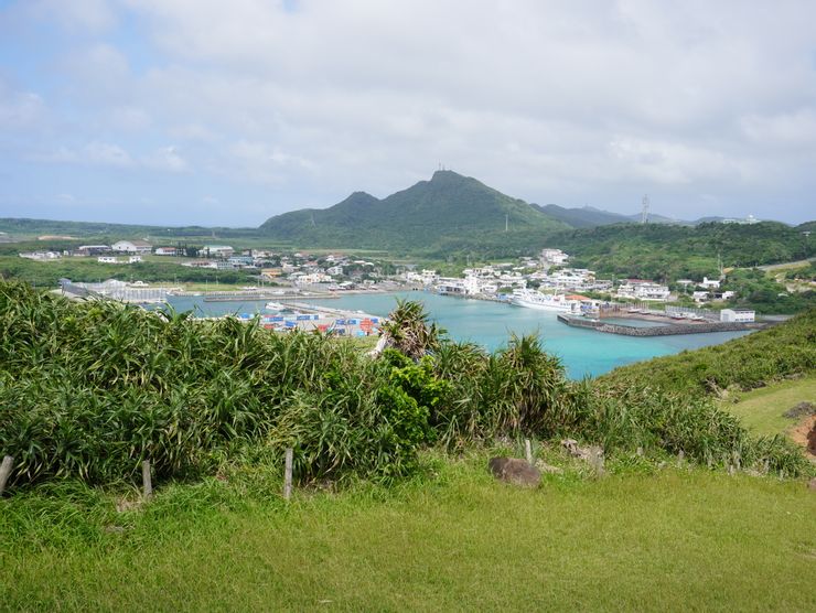 與那國島曾經的走私重鎮久部良,Photo by 班與唐