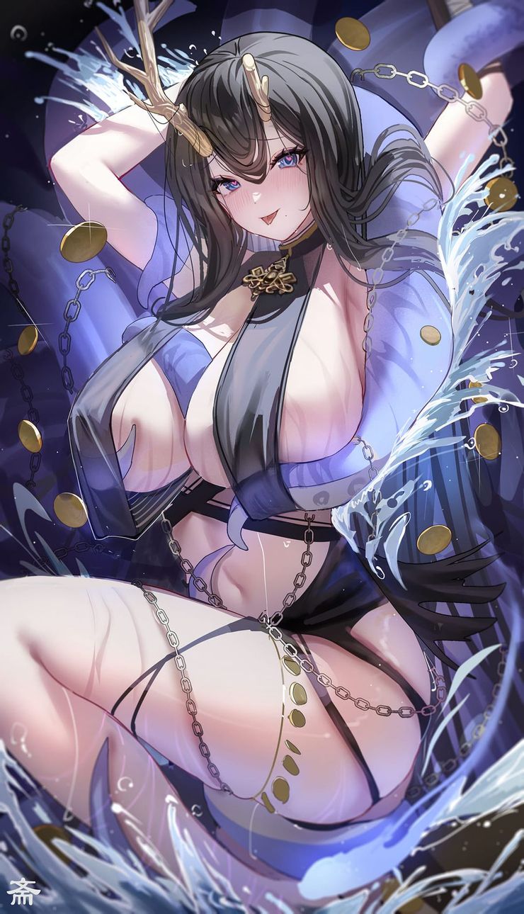 繪師 碳酸 所繪製的碧藍航線金鹿號