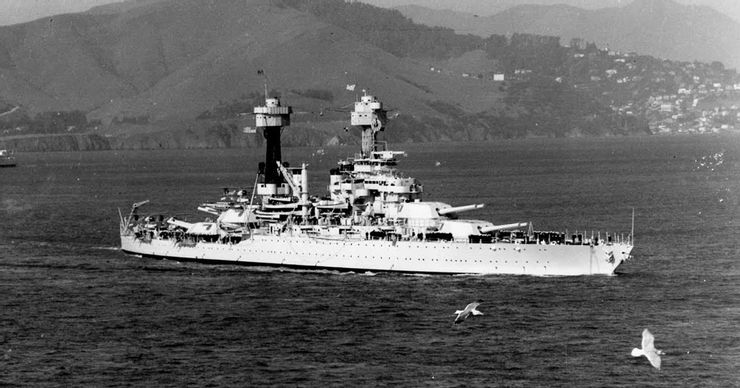 1934年的西維吉尼亞號